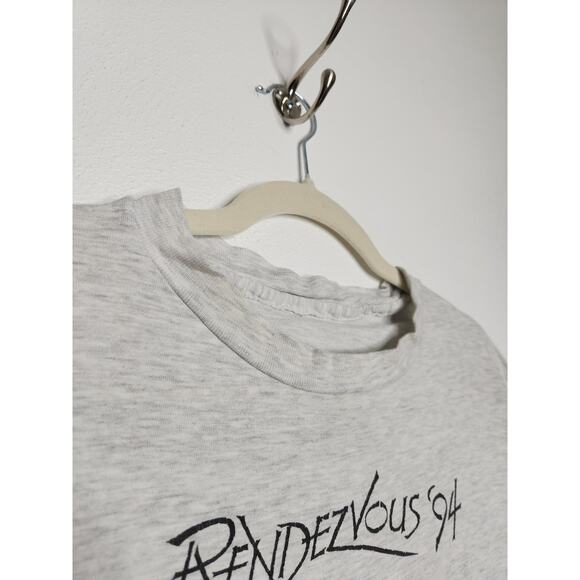 Vintage Rendezvous Wyoming AIA Western Eagle Grunge Distressed Worn - Picture 5 of 8